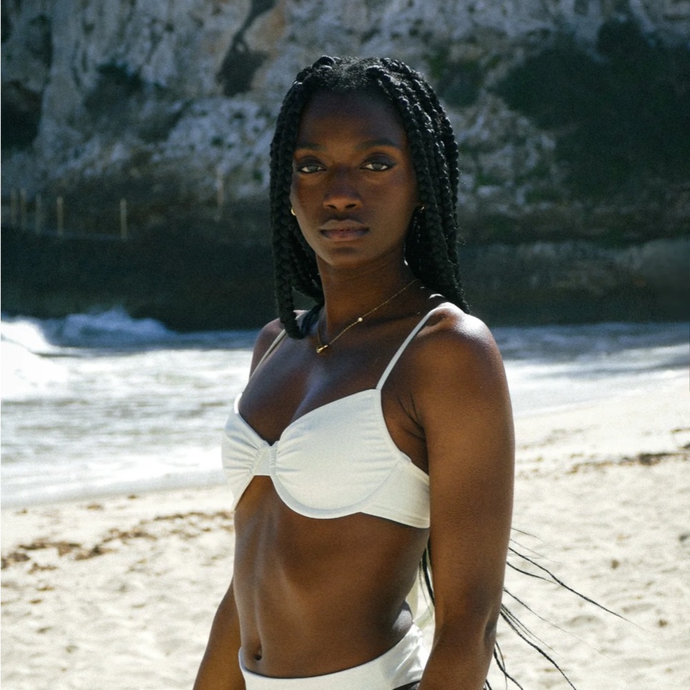 NYUD Sloane Top + Marilyn Bottom Swimsuit Bikini Set - Picture 7 of 8